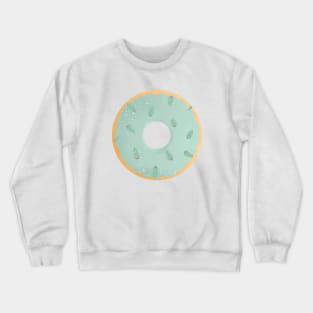 Christmas tree sprinkles donut Crewneck Sweatshirt